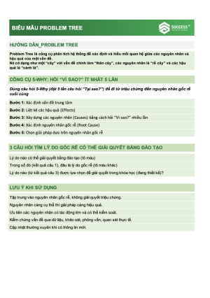 Tài liệu Problem Tree