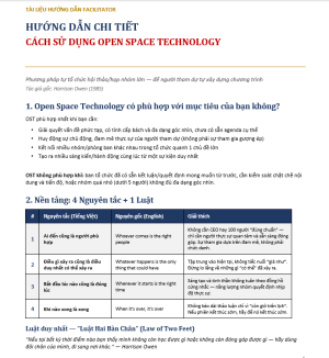 Tài liệu Hướng dẫn sử dụng Open Space Technology